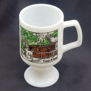 BSA Boy Scout Camp Vintage Pedestal Coffee Mug